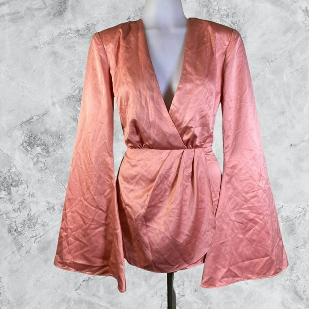 Michael Costello xREVOLVE Cody Romper - Rose Pink - Picture 2 of 11